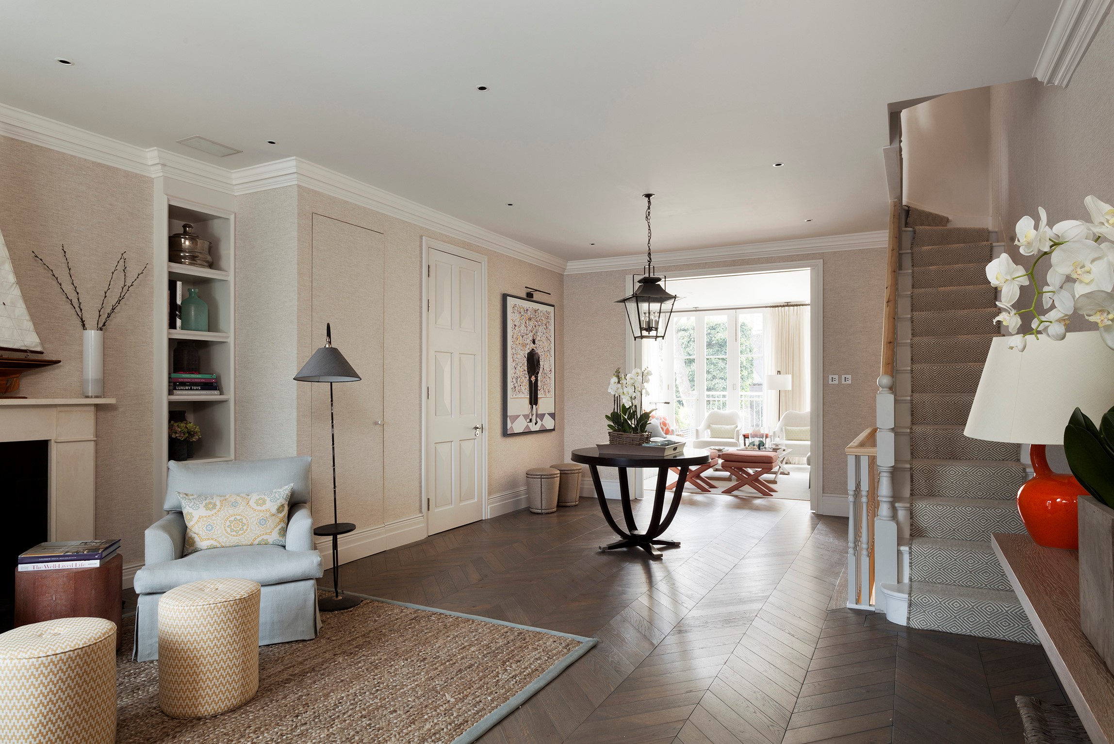 Sophisticated House in Central London by Melissa and Miller Interiors